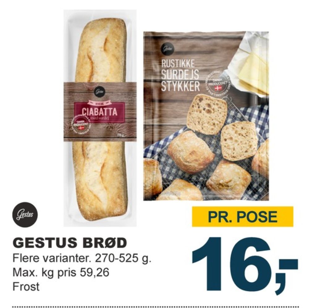 Gestus, Rustikke Surdejsstykker