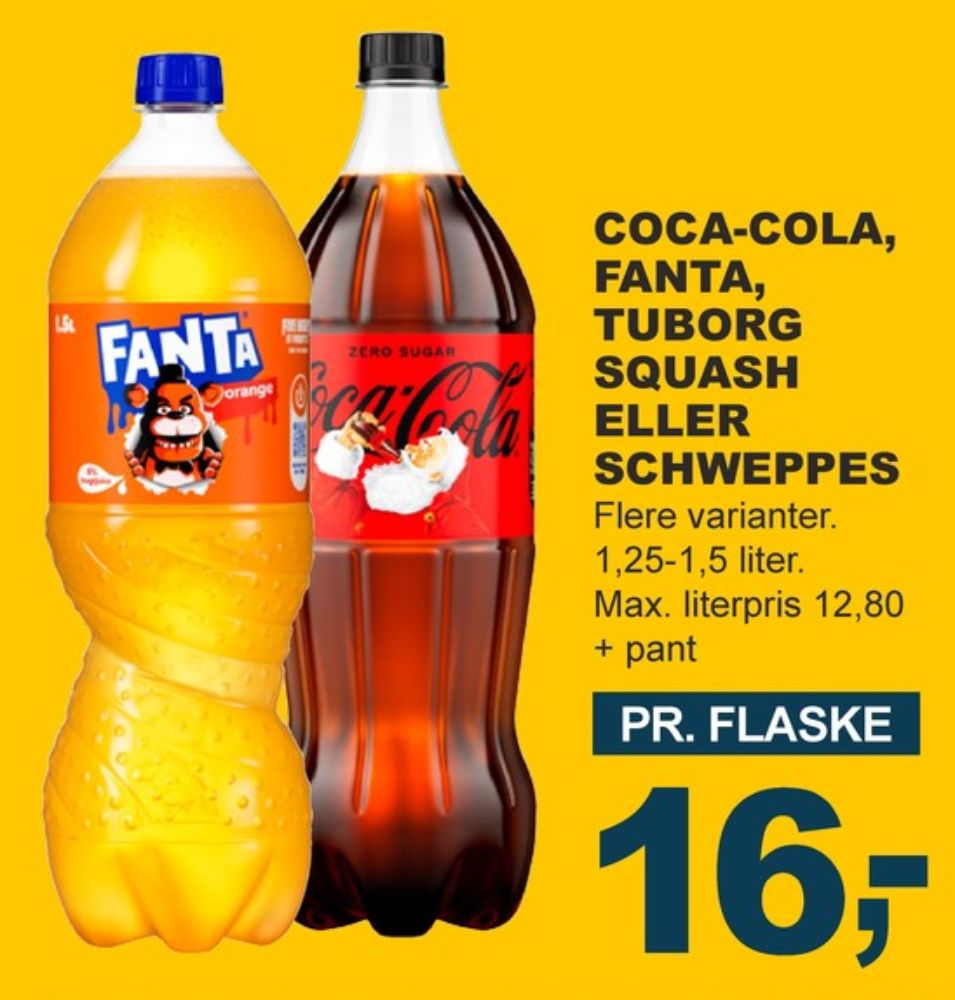 Tuborg Squash, Appelsinsodavand Sukkerfri