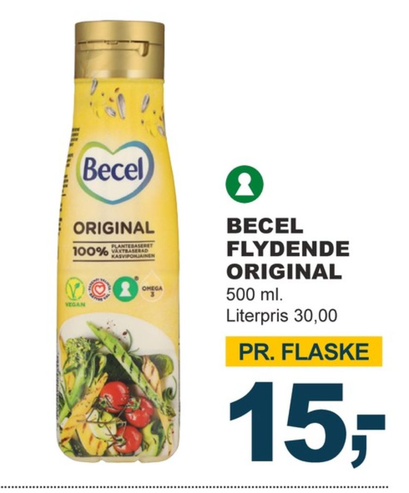 Becel, Margarine - flydende original