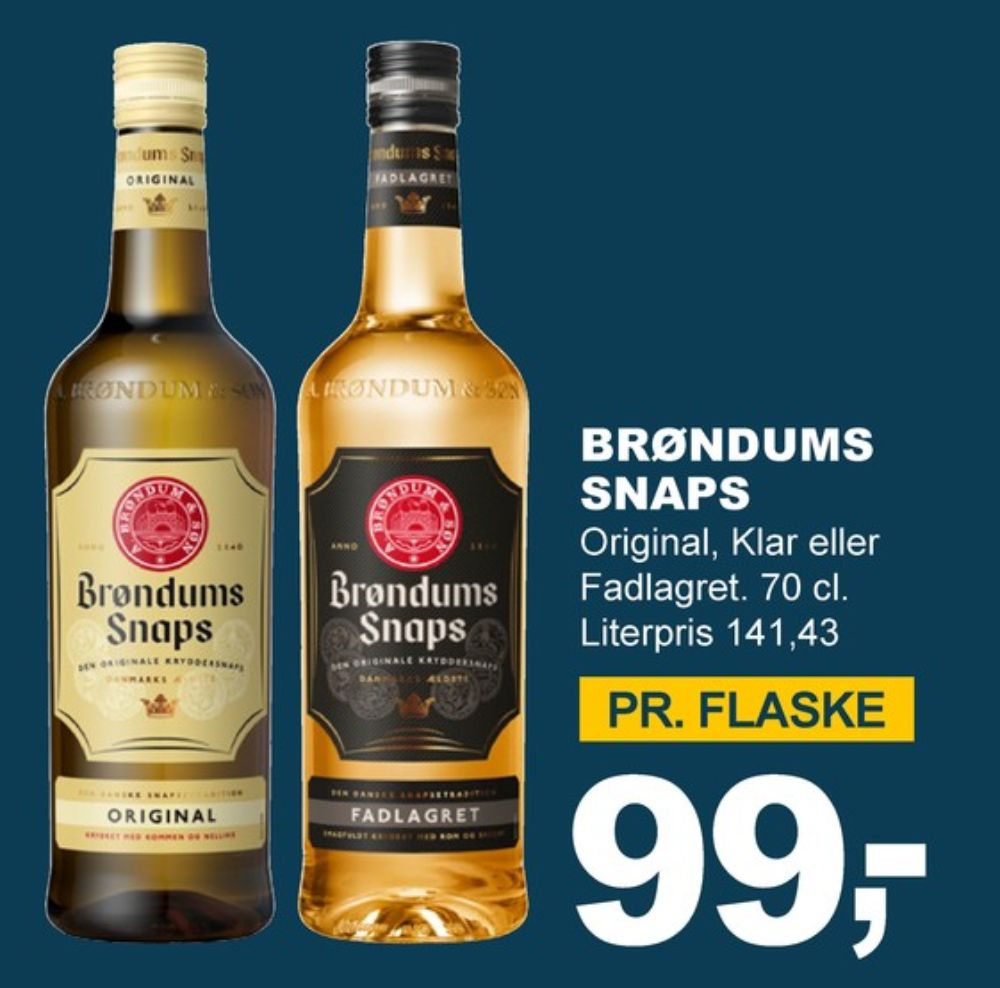 Brøndums  Original, Snaps