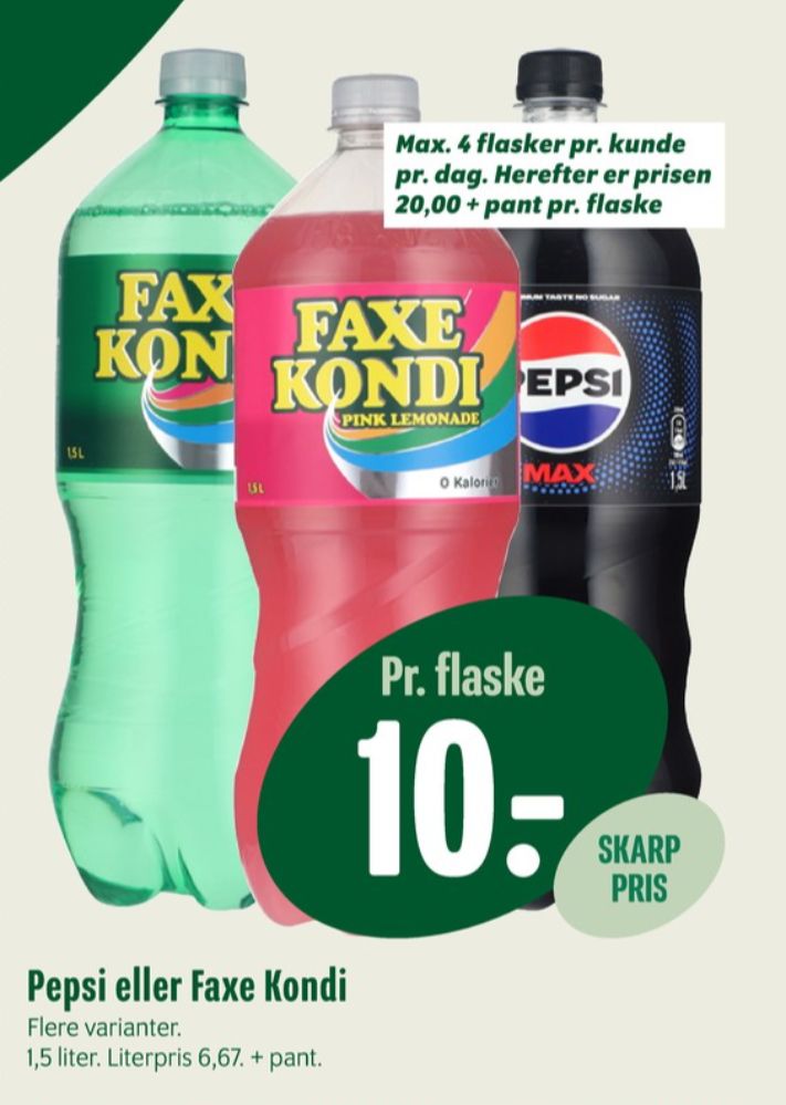 Pepsi Max, Cola