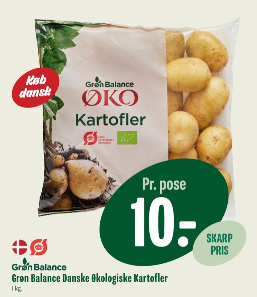 Grøn Balance, Kartofler