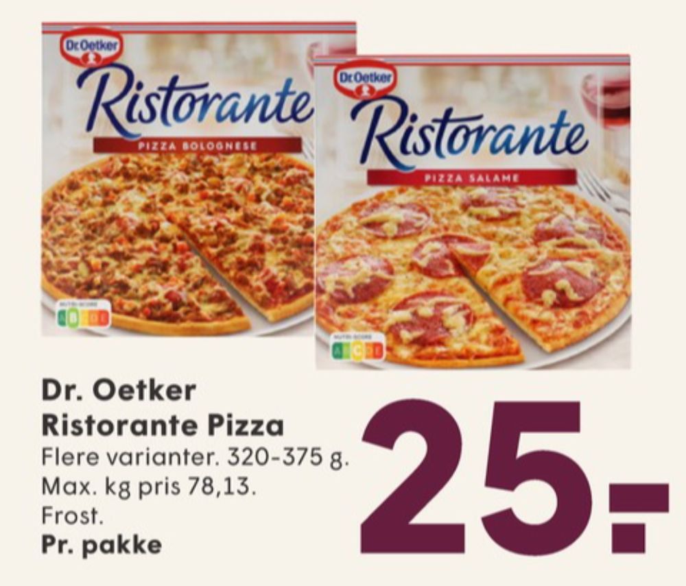 Ristorante, Pizza Bolognese