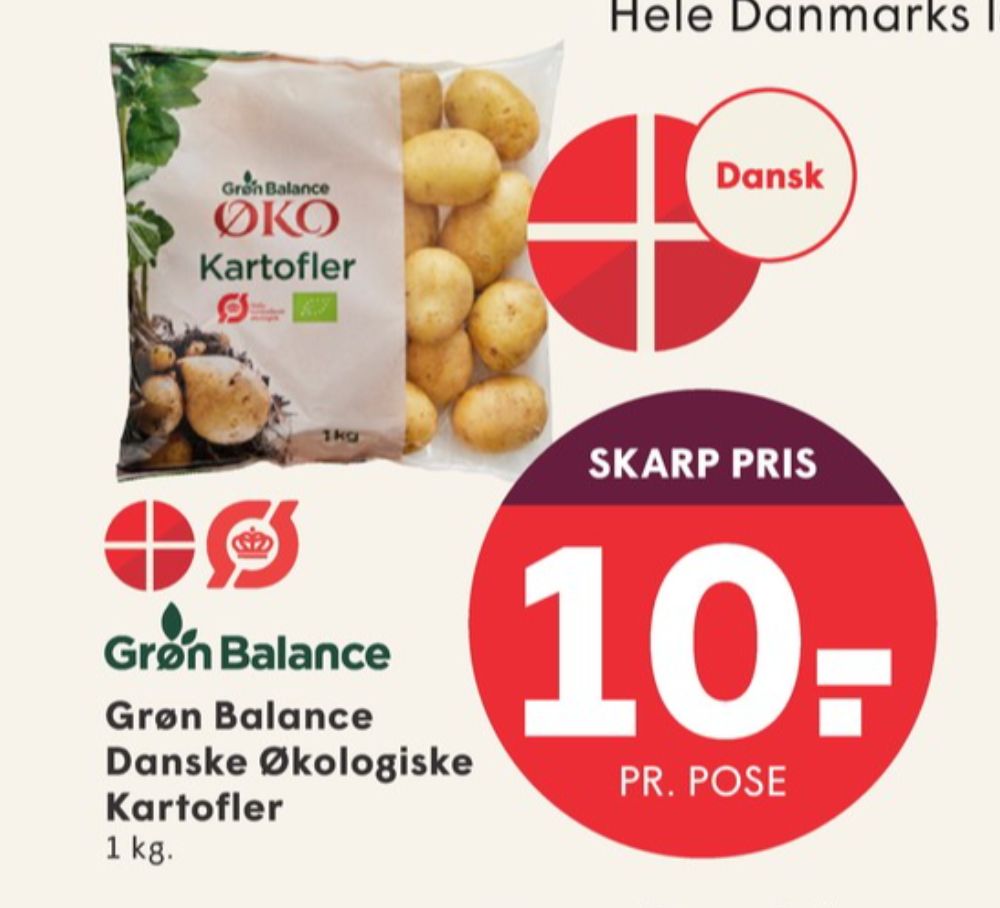 Grøn Balance, Kartofler