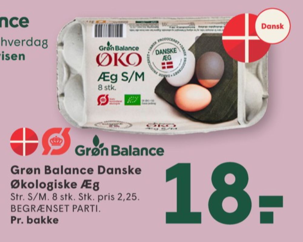 Grøn Balance, Øko Æg S/M