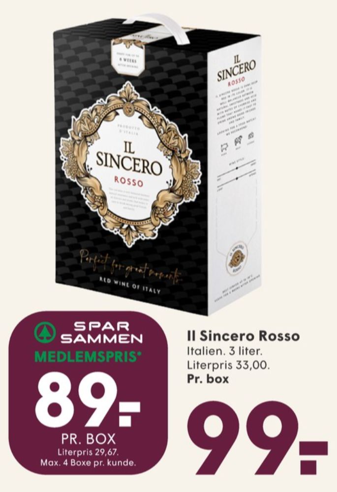 Italiensk Rødvin