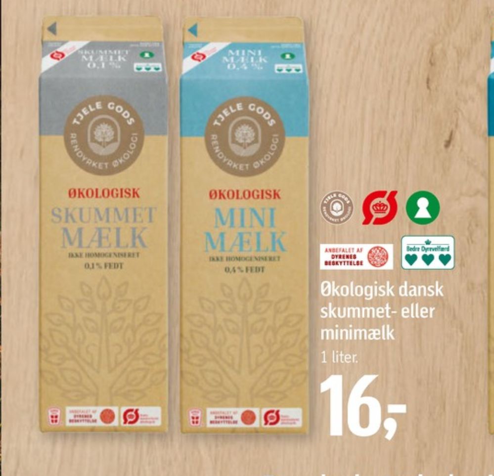 Tjele Gods, Minimælk