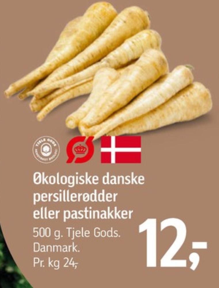 Tjele Gods, Pastinakker