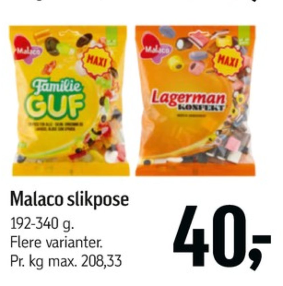 Malaco Lagerman Konfekt, Lakridskonfekt