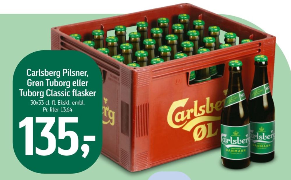 Tuborg Classic, Øl