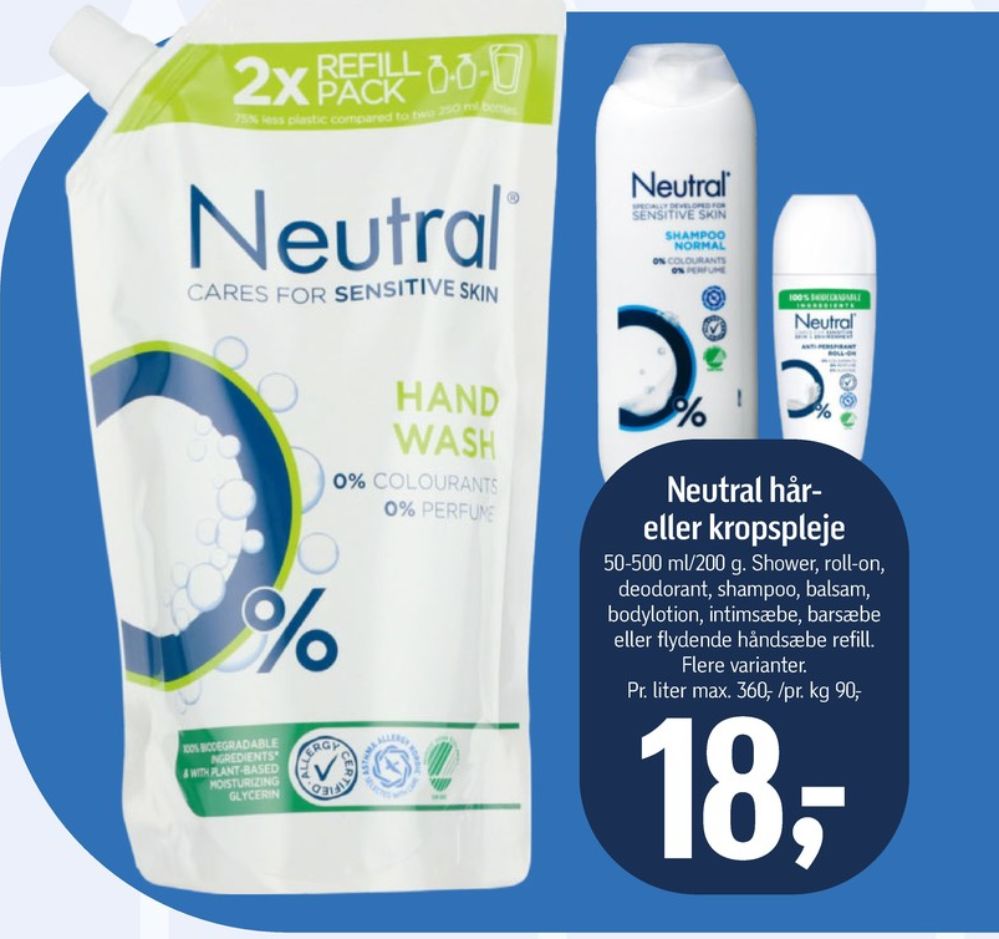 Neutral, Deospray