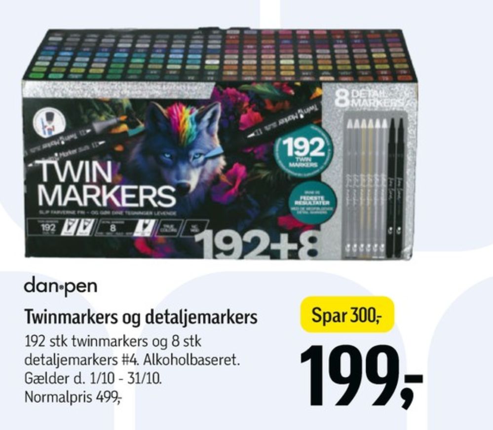 Twin Marker, Tusser