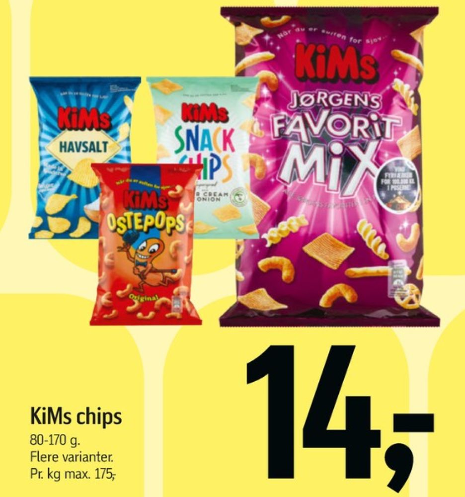 Kims, Snack Chips Original