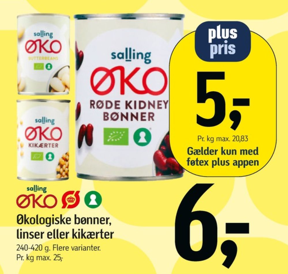 Salling ØKO, Linser
