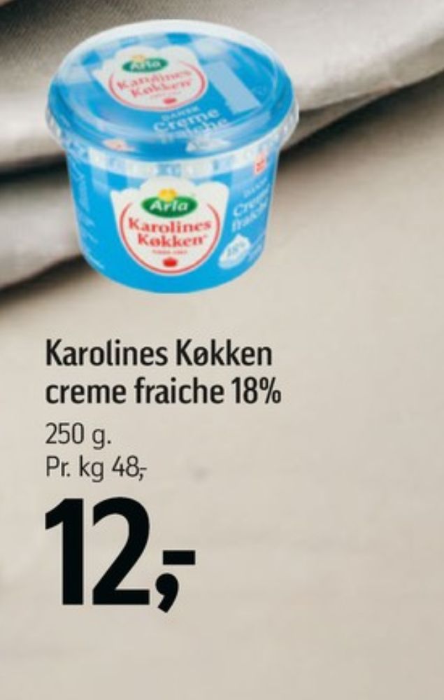 Karolines, Creme Fraiche 18%