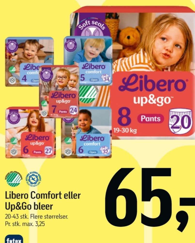 Libero Comfort, Bleer str 5 10-14 kg