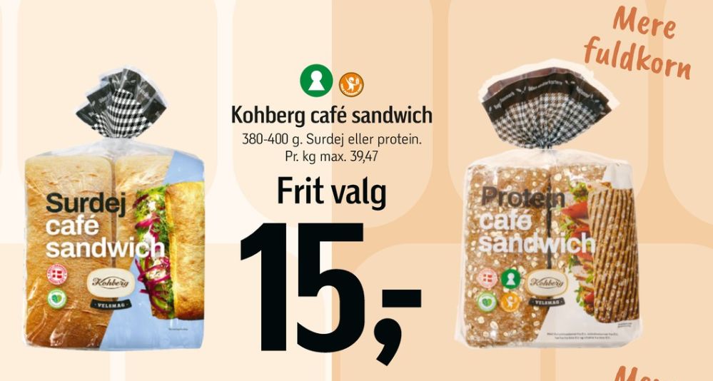 Kohberg, Cafe Sandwich Protein