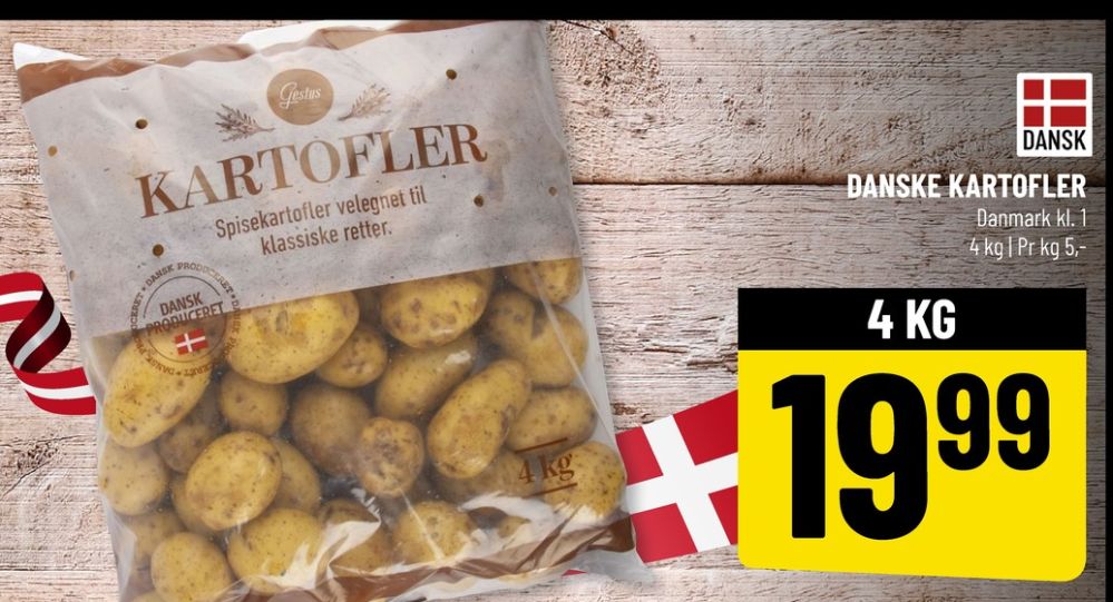 Gestus, Kartofler