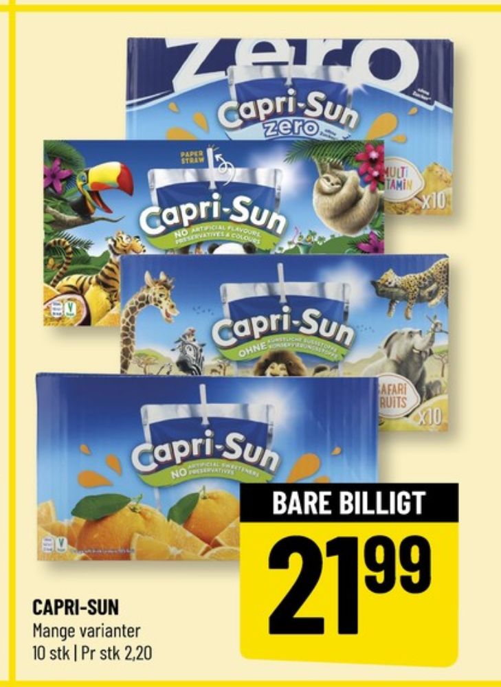 Capri-Sun, Frugtdrik Jungle Drink