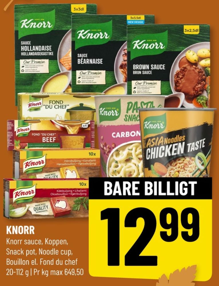 Knorr ASIA Noodles, Chicken Taste