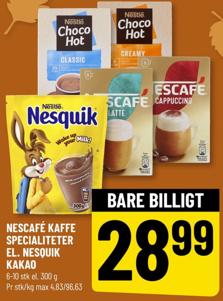 Nescafe, Instant Kaffe Cappuccino