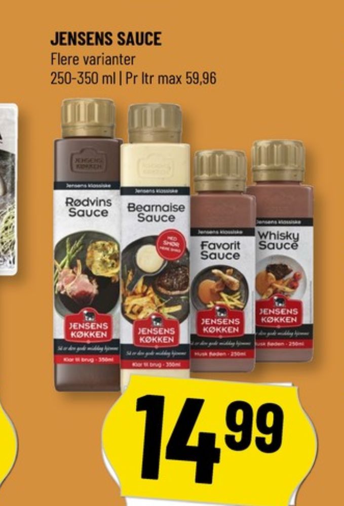 Jensens Køkken, Bearnaisesauce