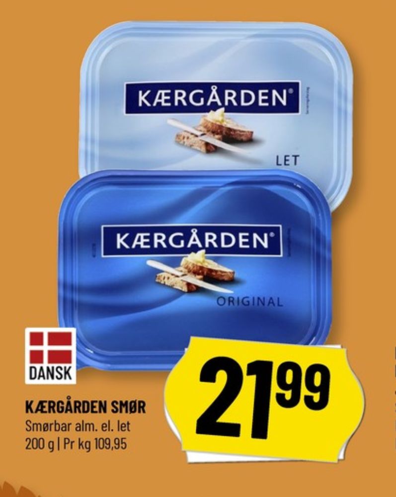 Kærgården, Smørbar