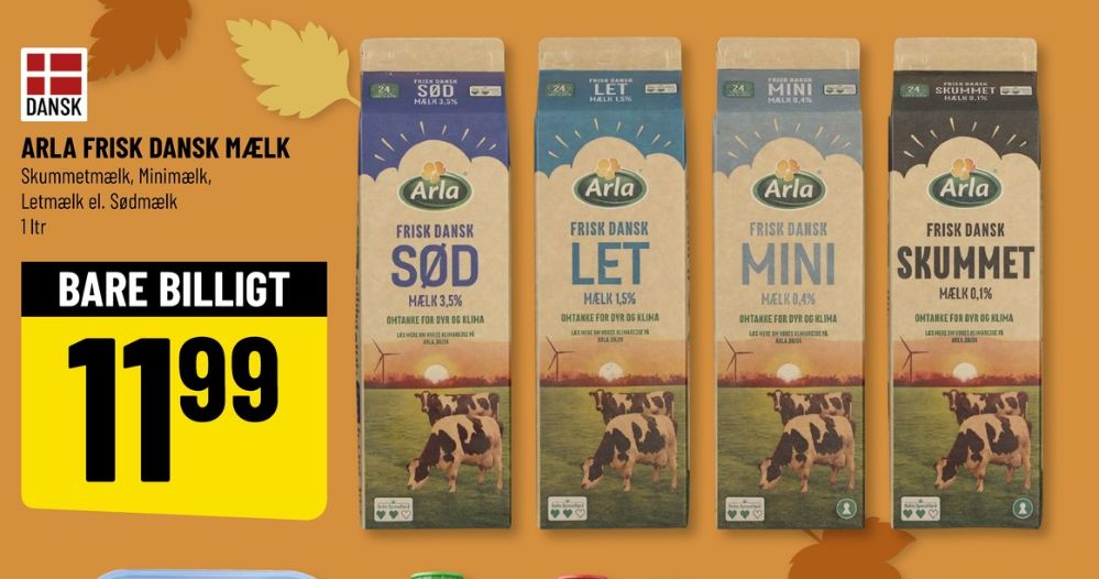 Arla, Letmælk 1,5%
