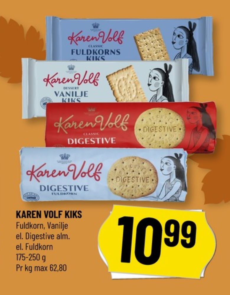 Karen Volf, Digestive Fuldkorn