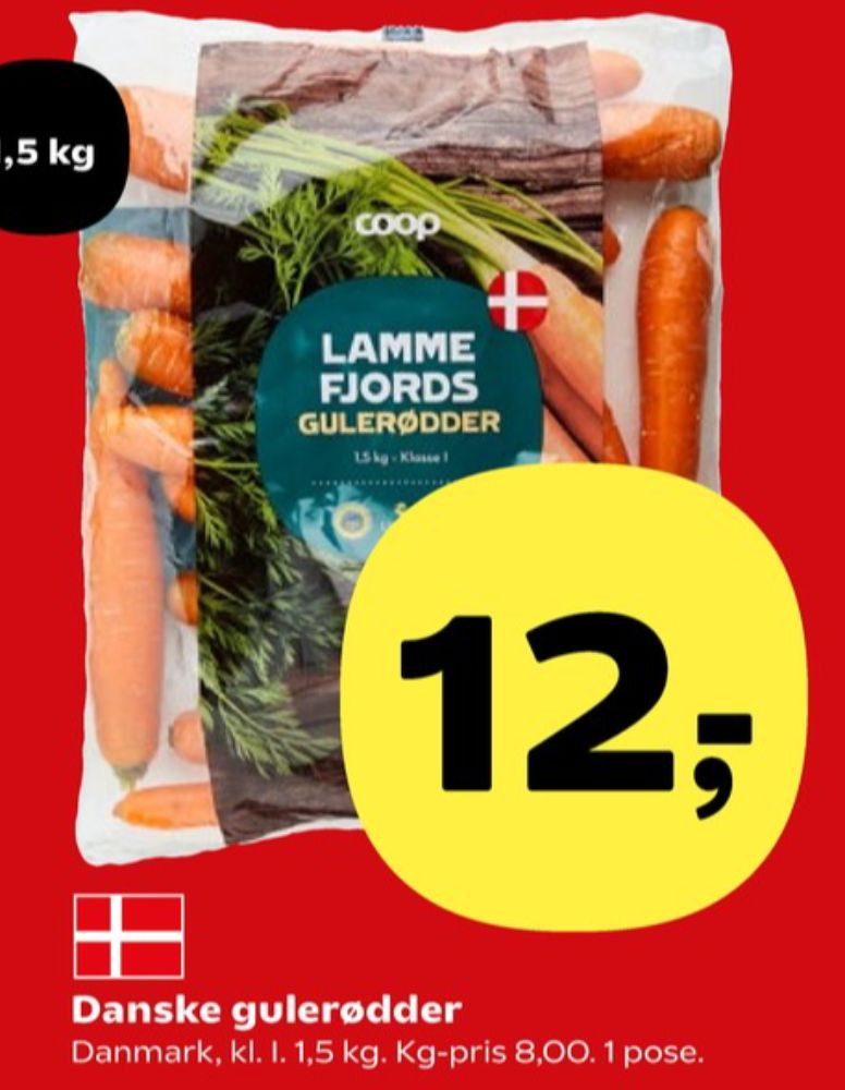 Coop, Gulerødder