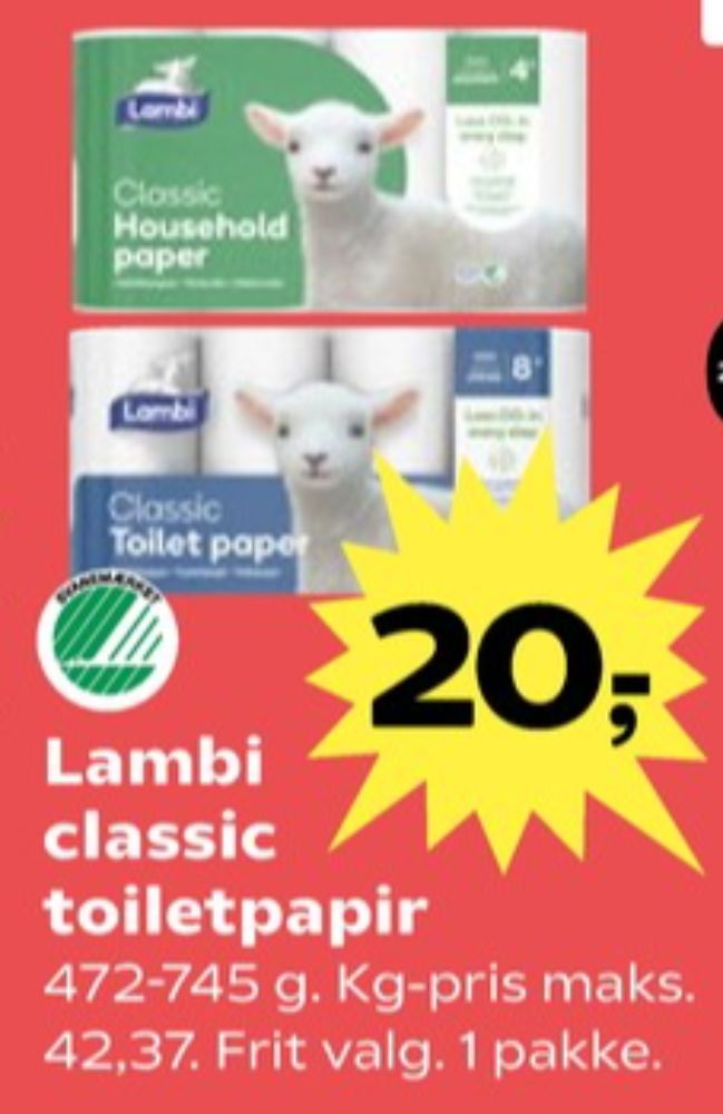 Lambi Classic, Køkkenrulle