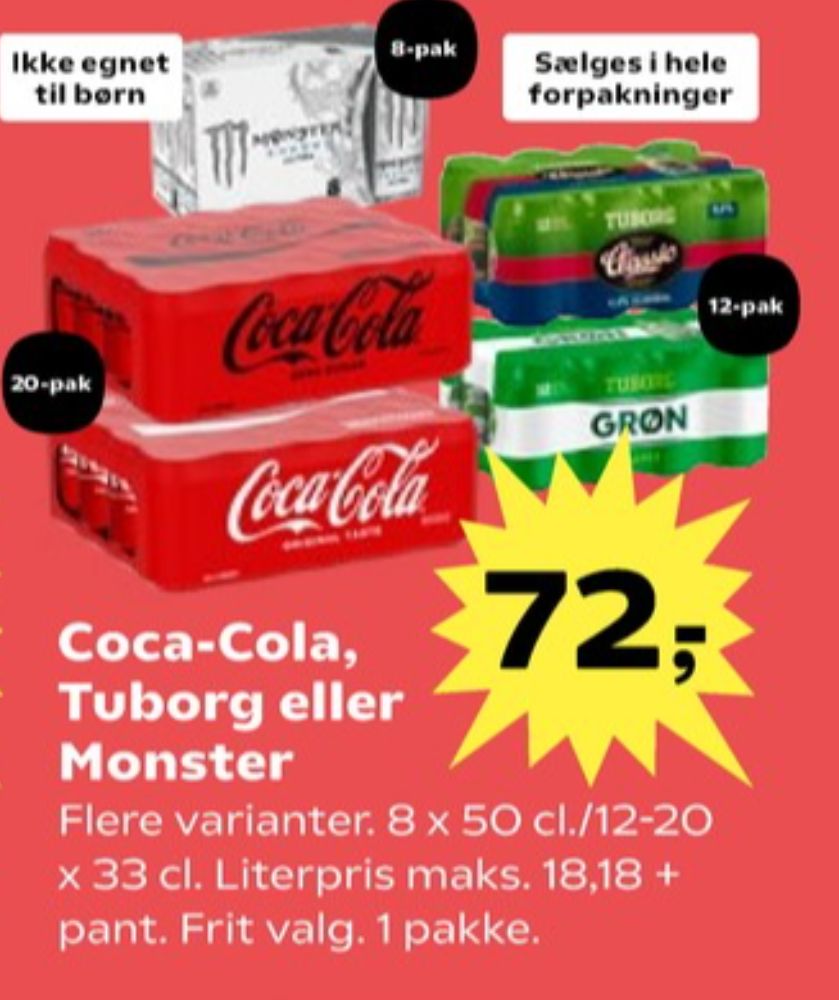 Coca Cola, Cola 20 pk