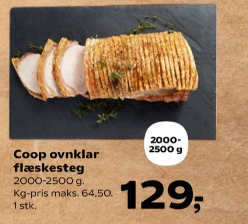 Coop, Flæskesteg