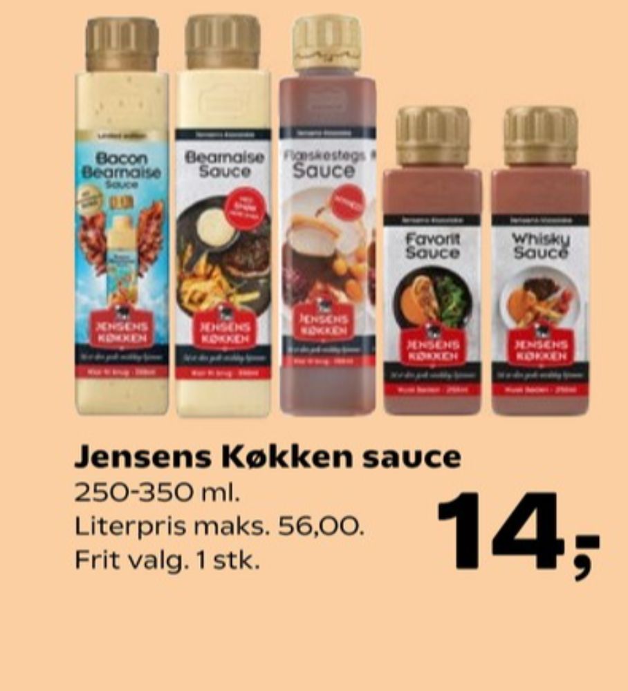 Jensens Køkken, Bacon Bearnaisesauce