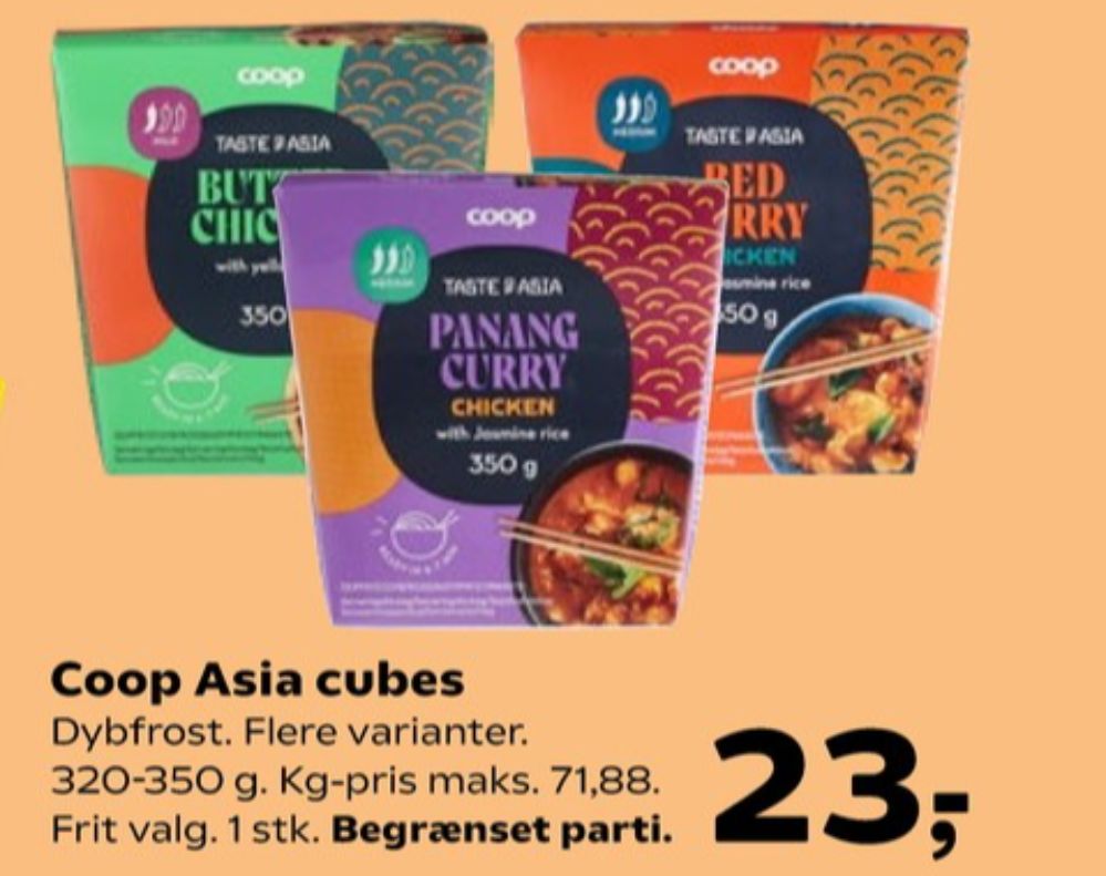 Coop Asia, Red Curry Chicken