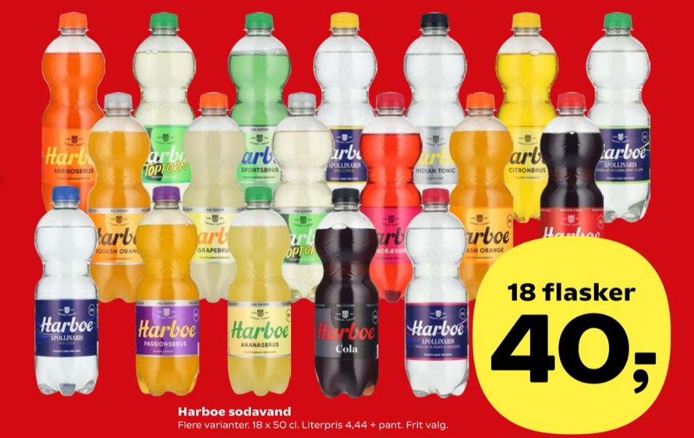 Harboe Ananasbrus, Ananassodavand 18 pk.