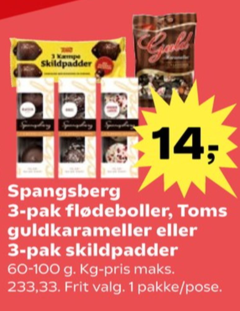 Spangsberg, Flødeboller Hindbær & Lakrids