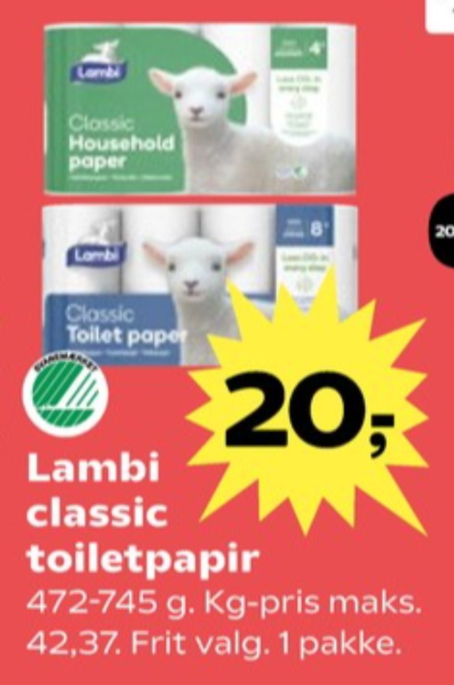 Lambi Classic, Køkkenrulle