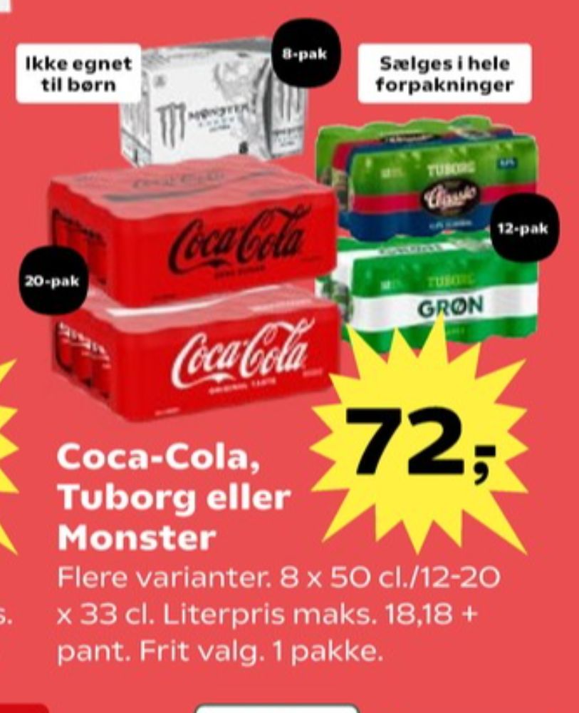 Coca Cola, Cola 20 pk