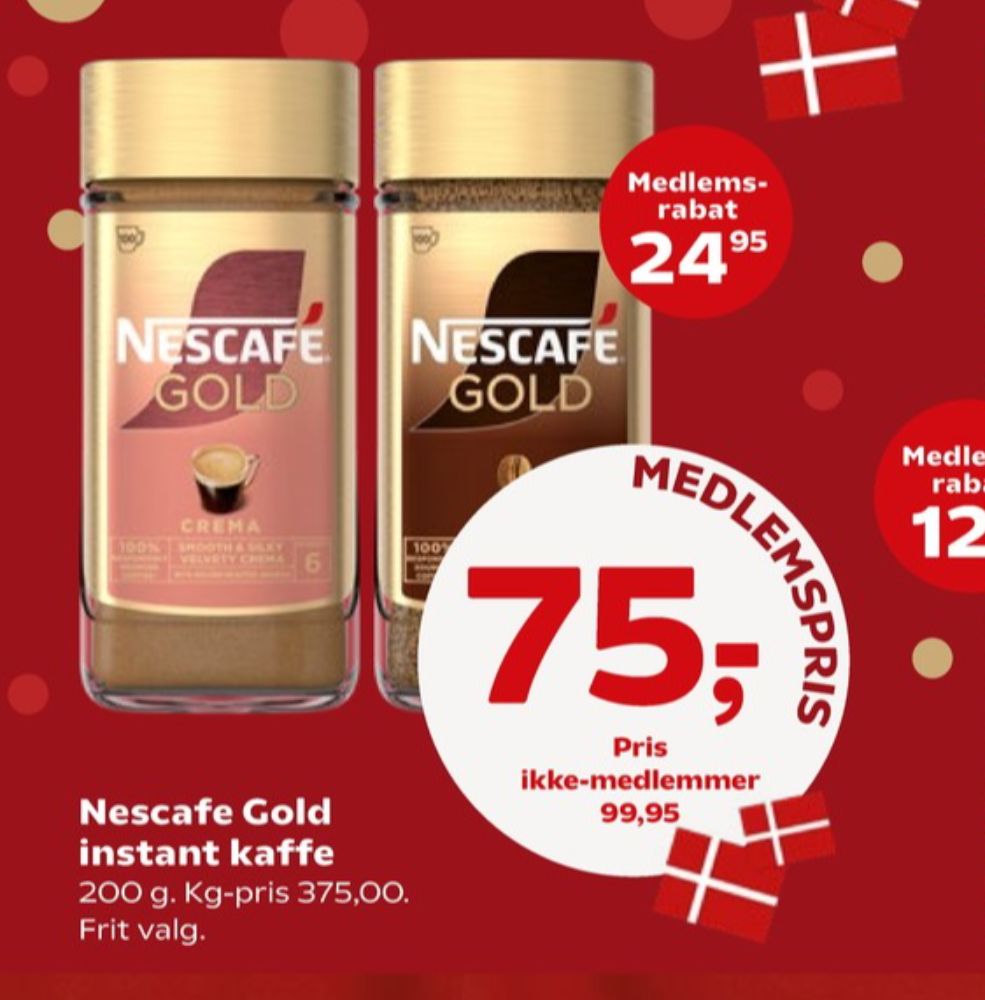Nescafe Gold, Instant Kaffe
