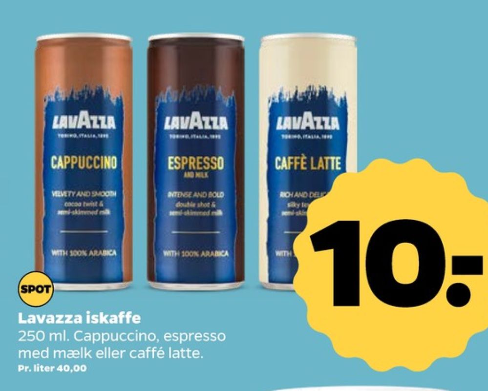LavAzza, Iskaffe
