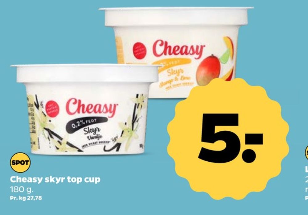 Cheasy, Vanilje Skyr 