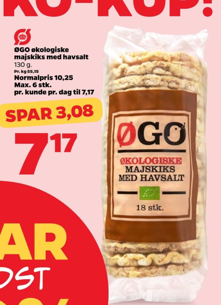 ØGO, Majskiks med Havsalt