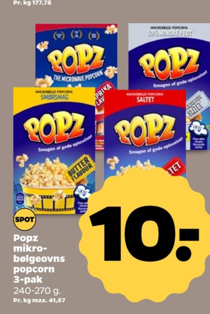 Popz, Popcorn Salted