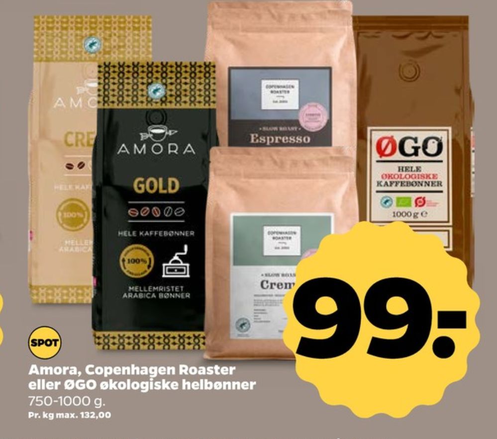 Copenhagen Roaster Espresso, Kaffebønner