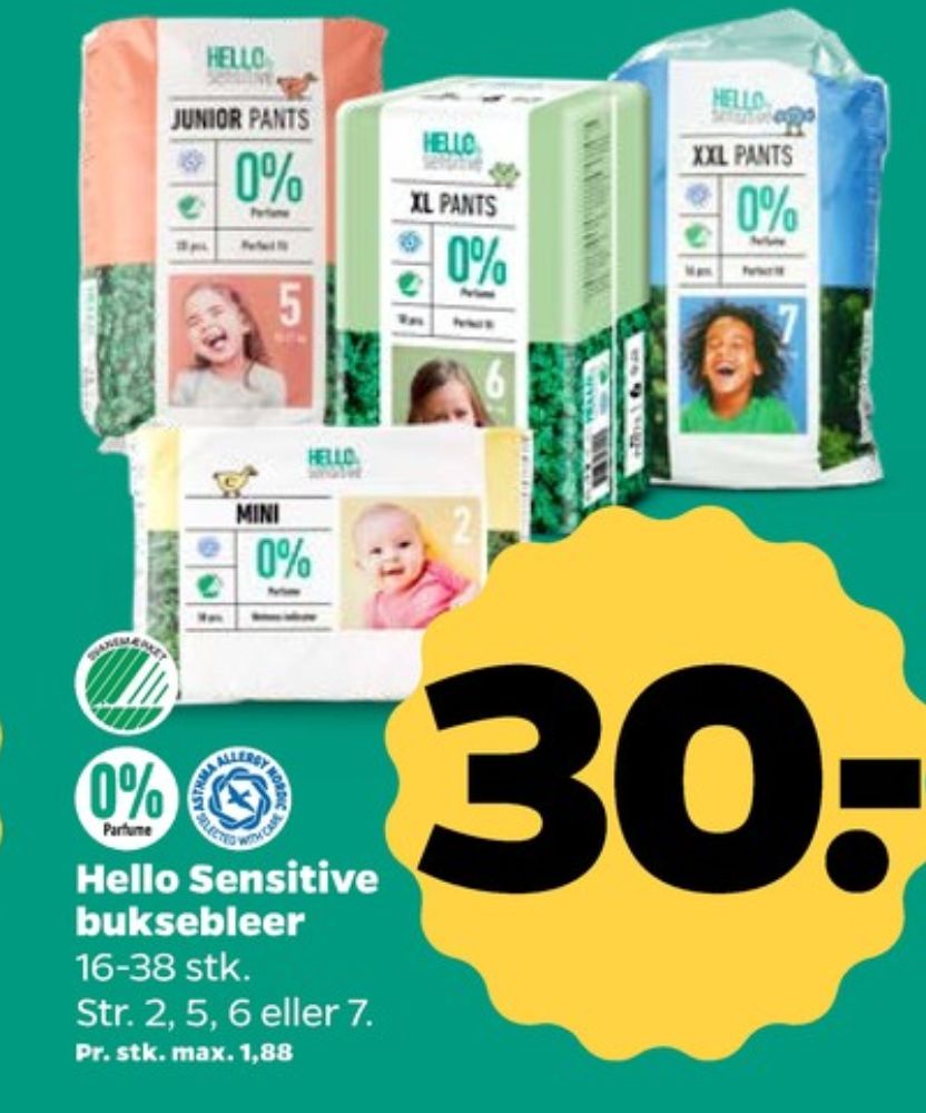Hello Sensitive Mini, Bleer str 2 3-6 kg