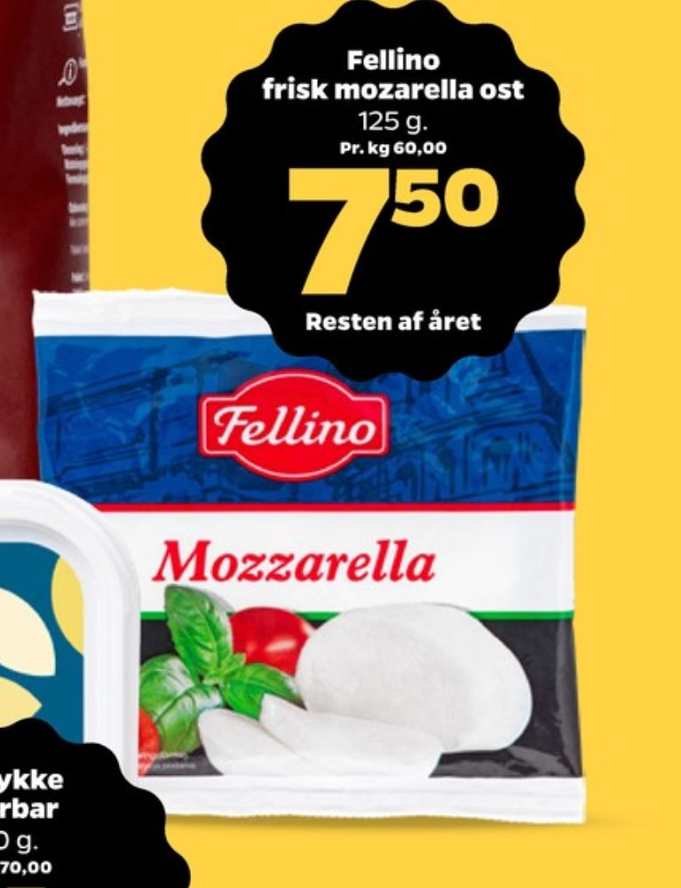 Fellino, Mozzarella