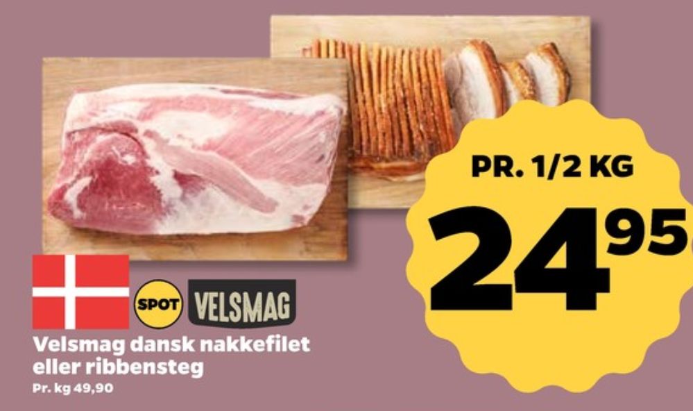 Velsmag, Nakkefilet