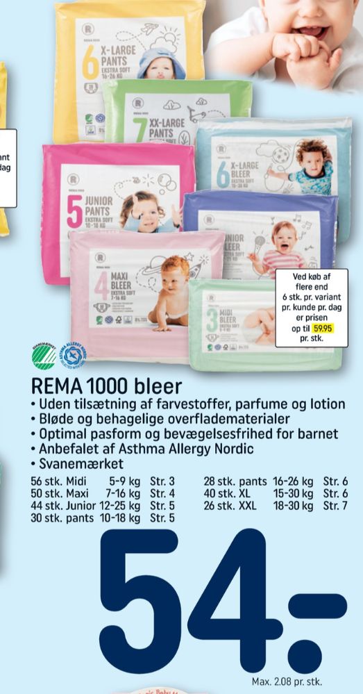 Rema 1000 Midi, Bleer str 3 5-9 kg