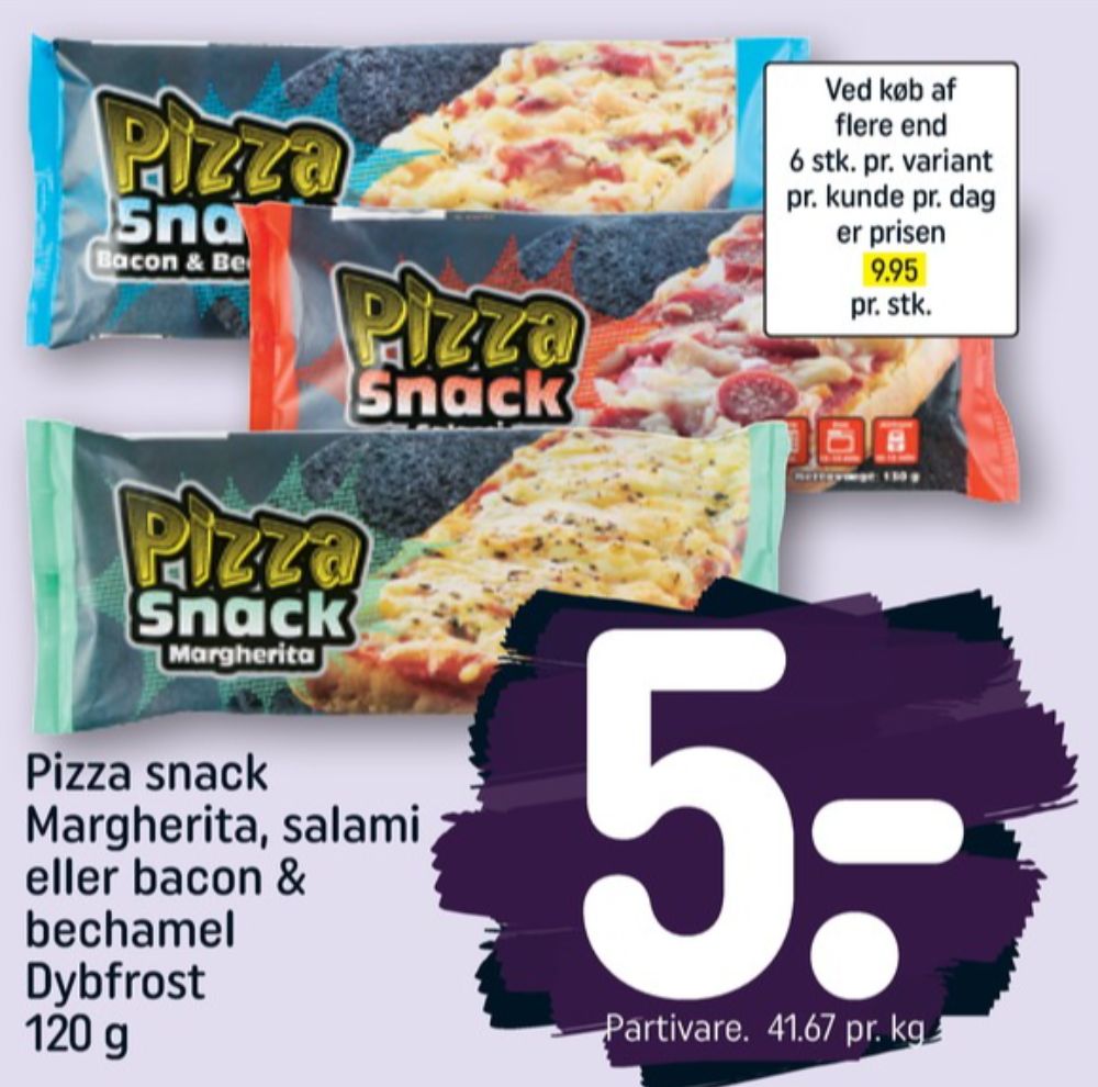 Pizza Snack Salami